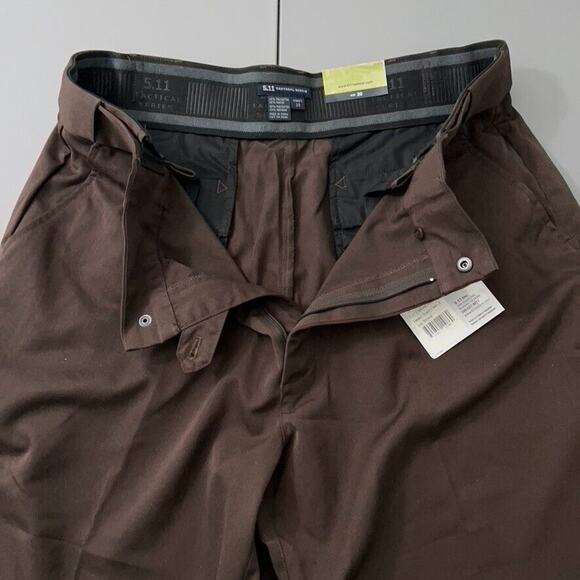 NWT 5.11 Tactical Series Pants Women SZ 20 Brown Uniform Class A 34071T - Picture 2 of 15